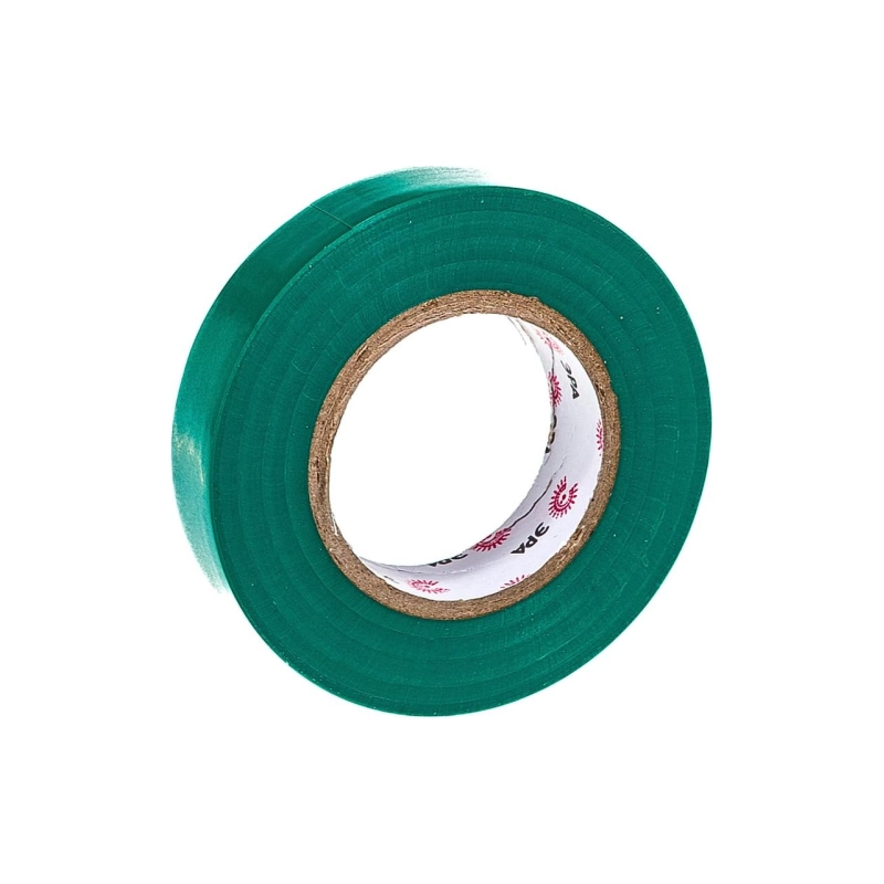 Изолента ПВХ ЭРА 15мм*20м зеленая