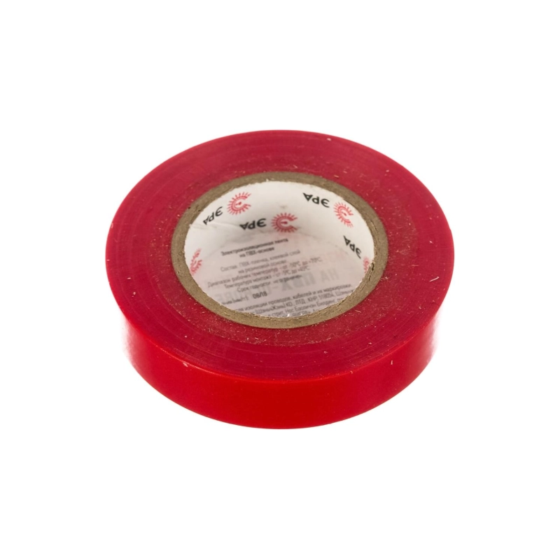 Изолента ПВХ ЭРА 15мм*20м красная