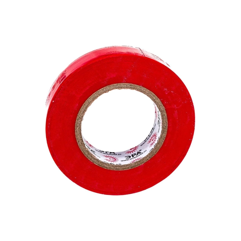 Изолента ПВХ ЭРА 15мм*20м красная