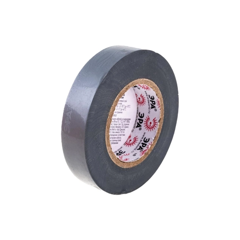 Изолента ПВХ ЭРА 15мм*20м серая