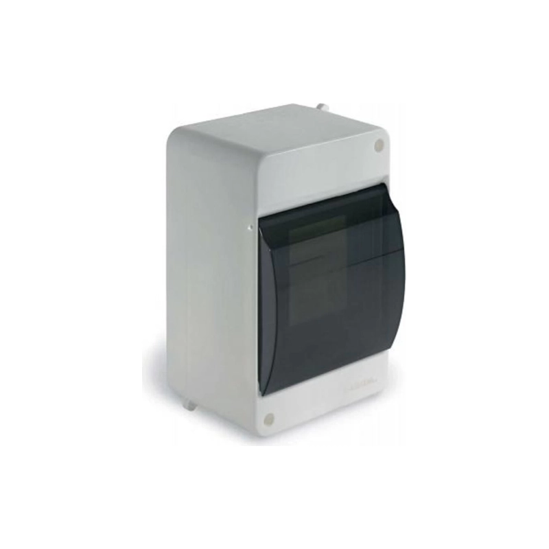 ТПласт Щит навесной 2-4мод.c дверцей IP40