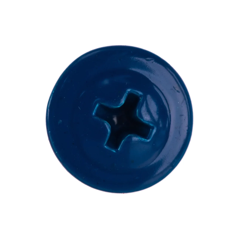 Саморез с прессшайбой, сверло, цветной 4,2*13 /5005/