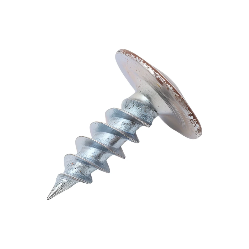 Саморез с прессшайбой, сверло, цветной 4,2*13 /8017/