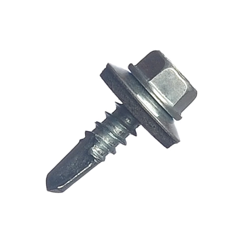 Саморез оцинк.кровельный 5,5*19 с шайбой