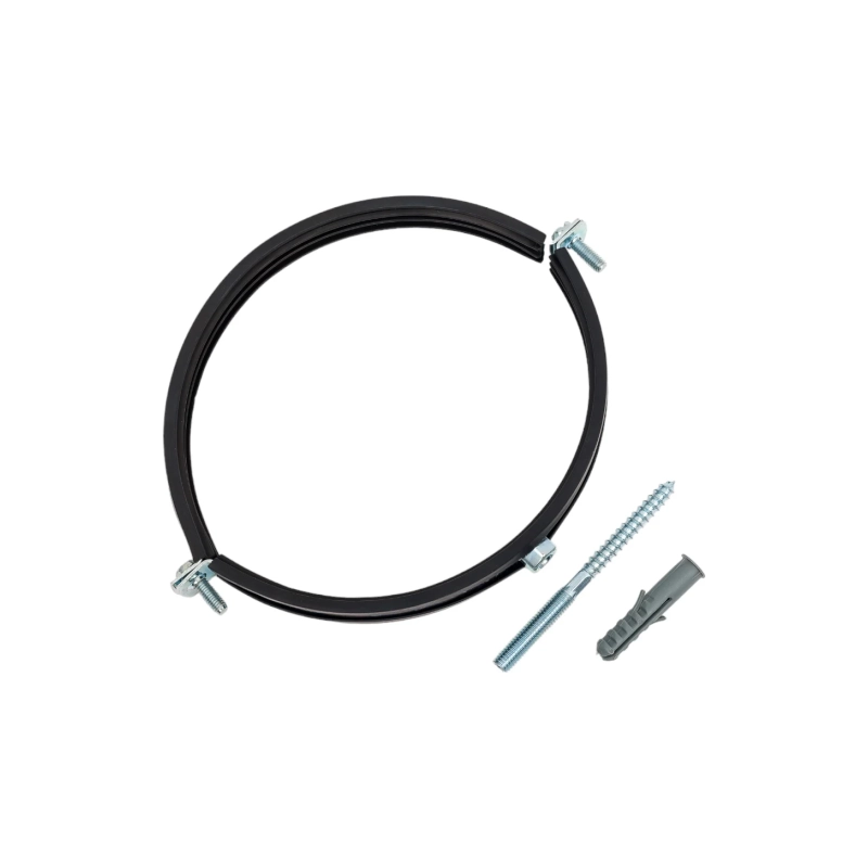 Хомут стальной с крепежом 6 (158-168)