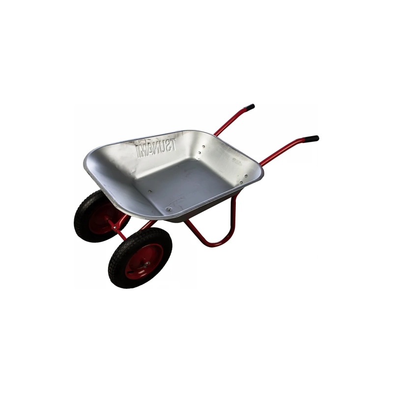 Тачка садовая двухколесная пневмоколесо V=65л 120кг(WB120D)