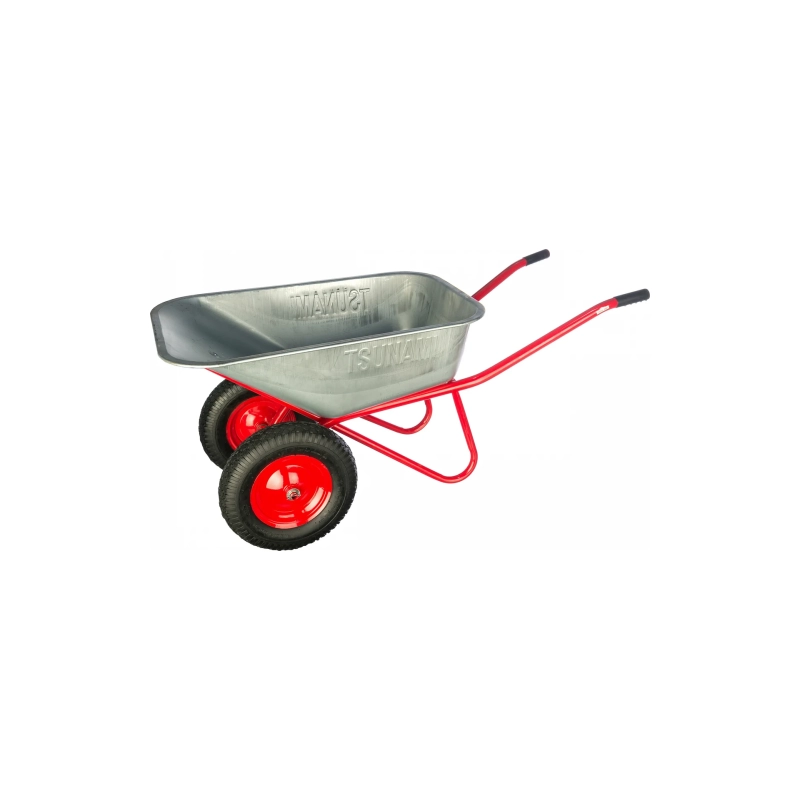 Тачка строительная двухколесная пневмоколесо V=110л 300кг(WB300D)