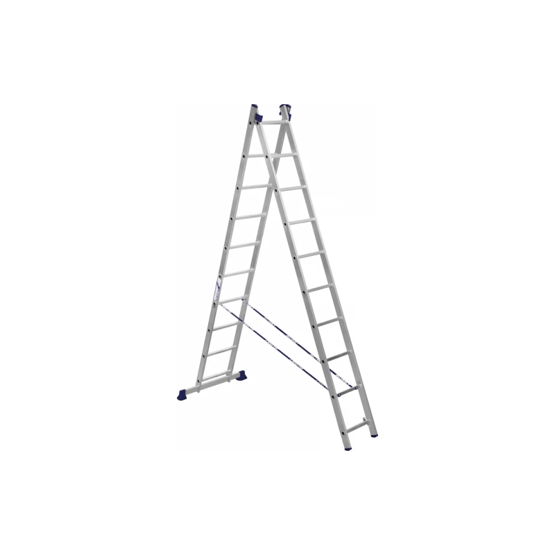 АЛЮМЕТ Лестница двухсекцион. алюм. универс. 5210