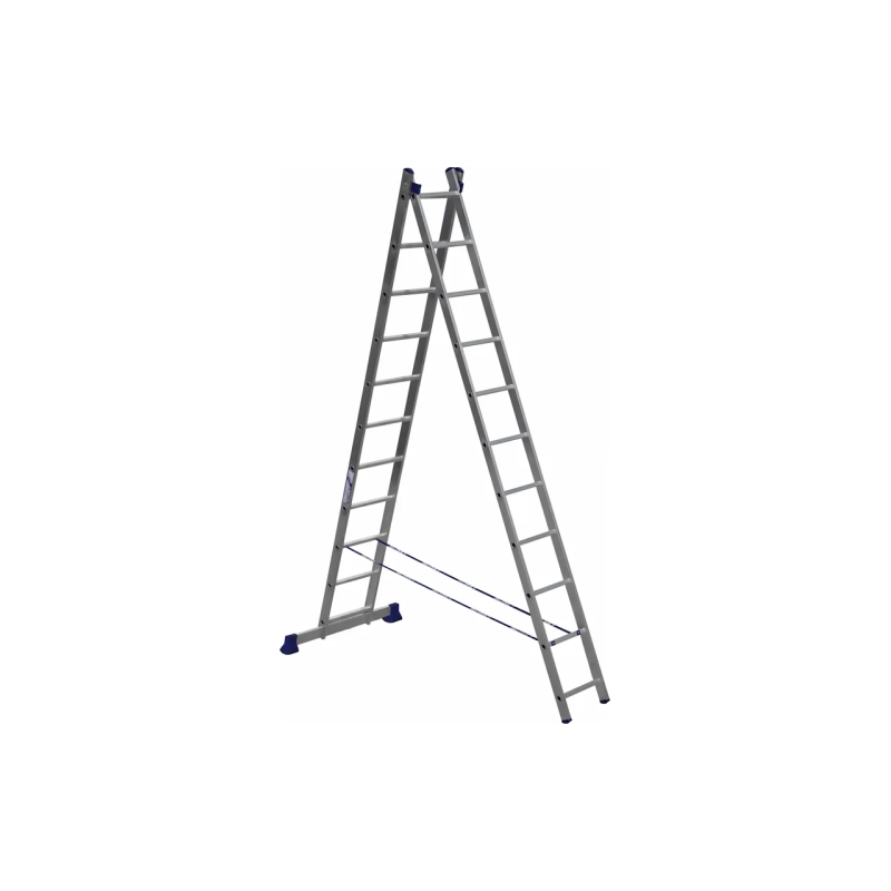 АЛЮМЕТ Лестница двухсекцион. алюм. универс. 5211 h max=5.34