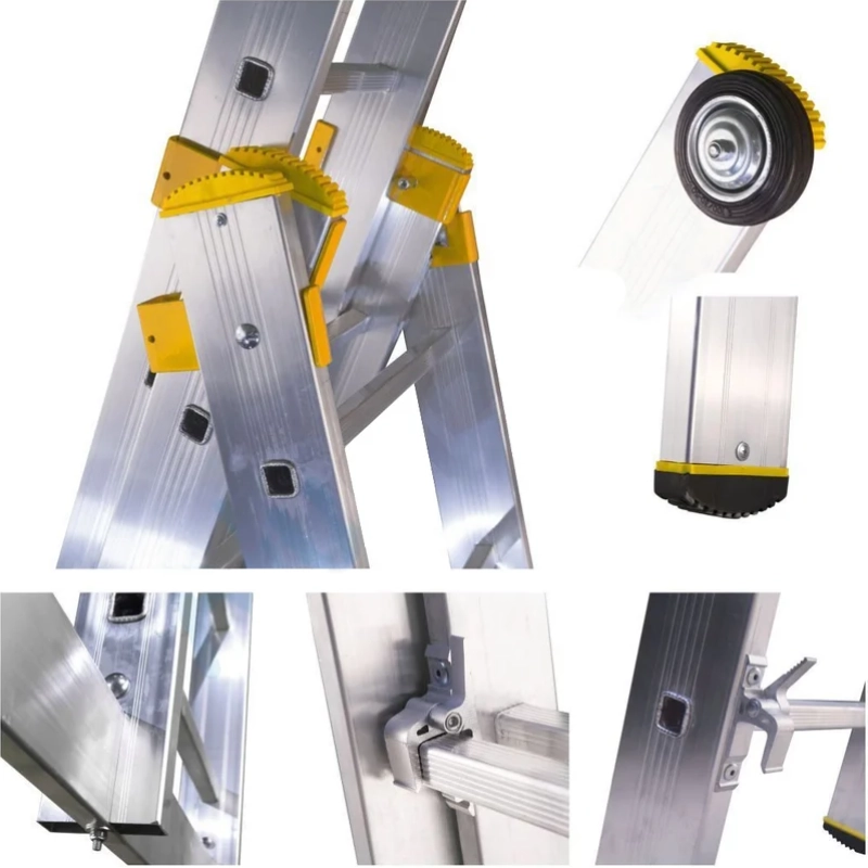 Лестница трехсекцион. алюм. универс.проф. Р3 9314