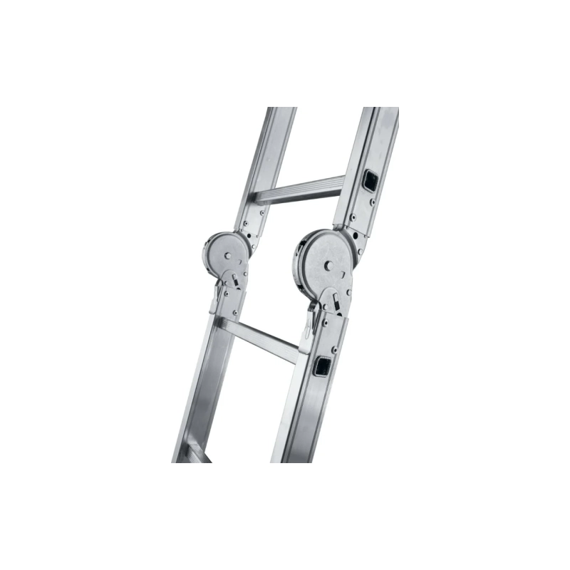 АЛЮМЕТ Лестница шарнирная (4*4) Т444 h max=4.66