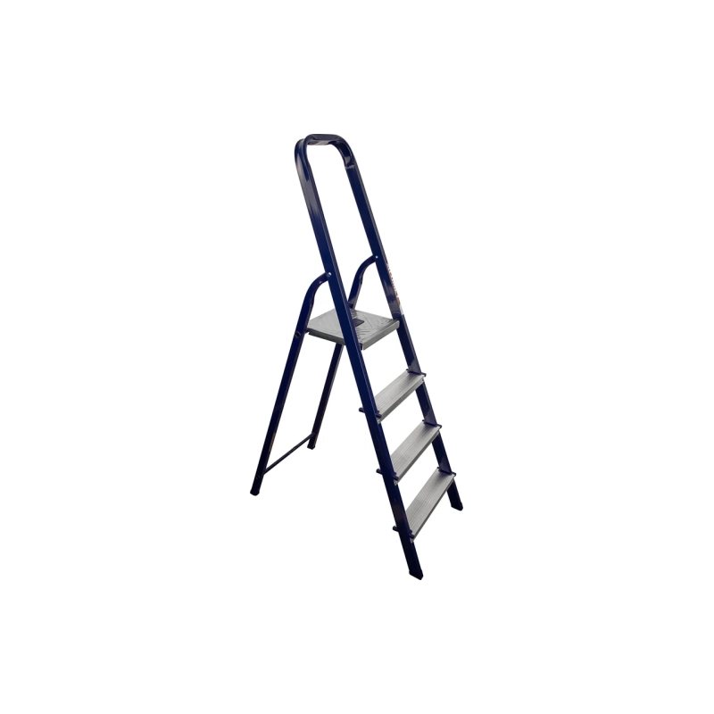 АЛЮМЕТ Лестница-стремянка 40*20 стальная 4-х ступ. 8404 h max=1.53