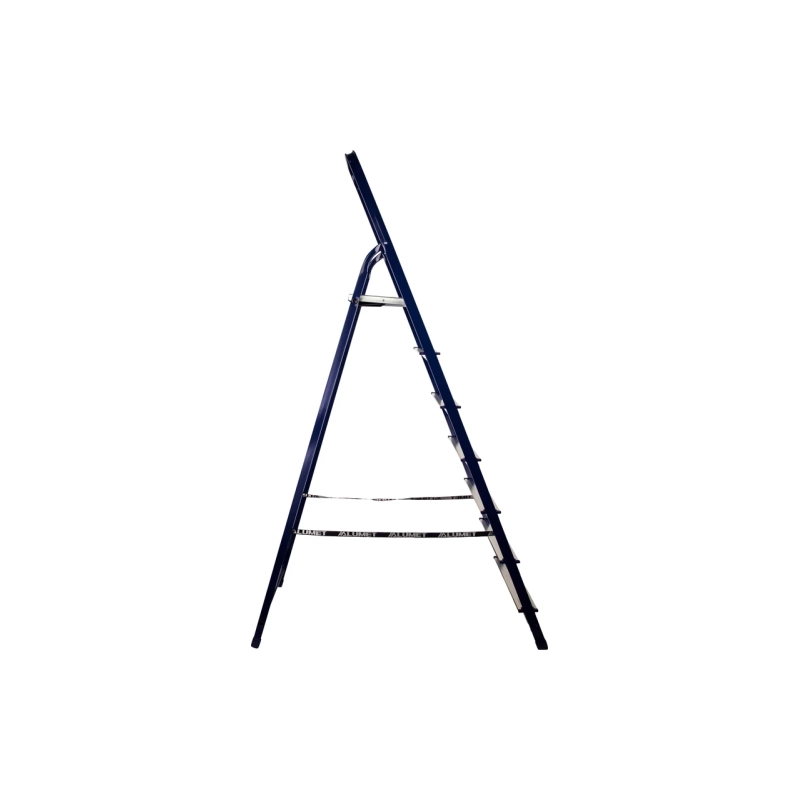 АЛЮМЕТ Лестница-стремянка 40*20 стальная 7-и ступ. 8407 h max=2.21