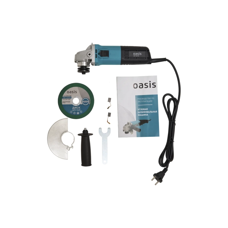 Угловая шлифовальная машина AG-72/125, 720 Вт, 0-11000 об/мин