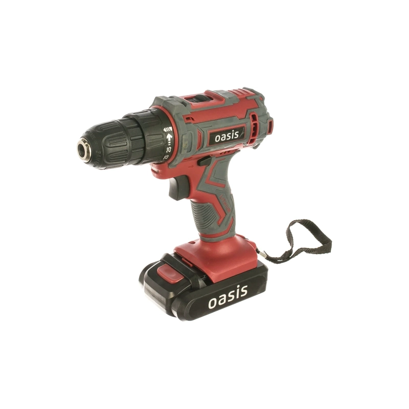 Аккумуляторный шуруповерт ASB-18S (J), 18 В, безударный, Li-Ion, 2 аккум., ем. аккум. 2