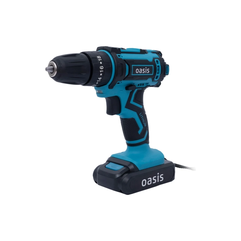 Аккумуляторный шуруповерт ASU-14S (S), 14 В, ударный, Li-lon, 2 аккум., ем. аккум. 2