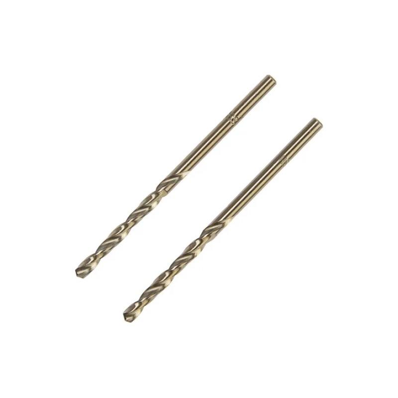 СЛ Сверло по металлу ТУНДРА, HSS-Co 2,5 мм, 2 шт (4087151)