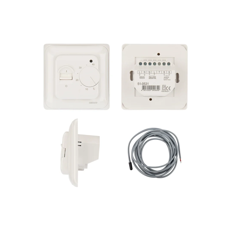 Терморегулятор механический с датчиком температуры пола (R70XT) REXANT