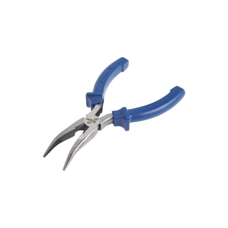 СЛ Длинногубцы изогнутые ТУНДРА, CrV, шлифованные 160 мм (881644)