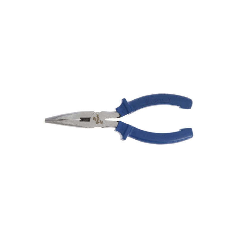 СЛ Длинногубцы изогнутые ТУНДРА, CrV, шлифованные 160 мм (881644)