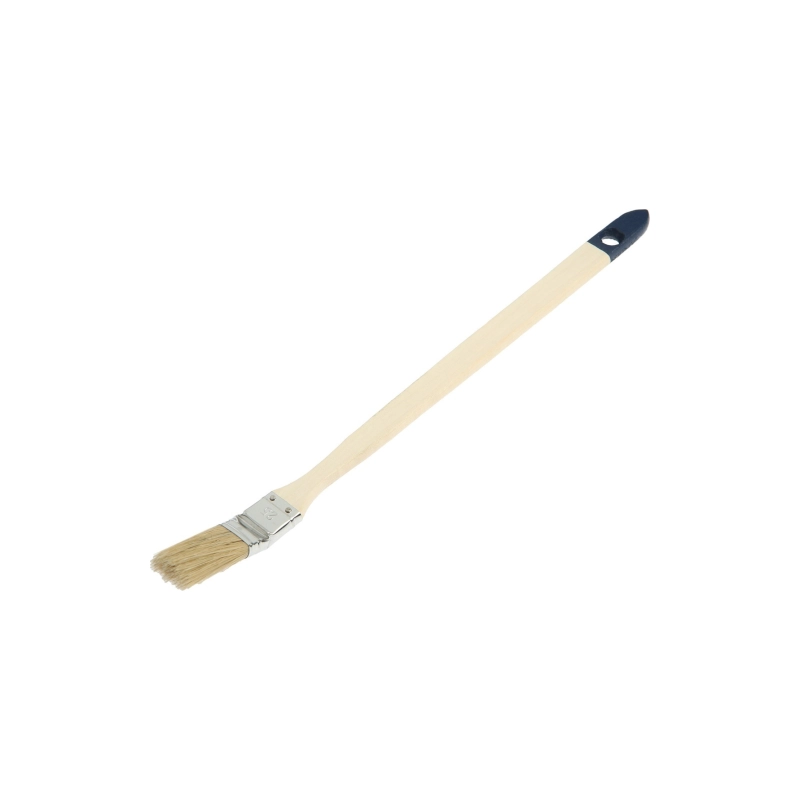 СЛ Кисть радиатор. ТУНДРА, натур щетина, дерев 25 мм (881545)