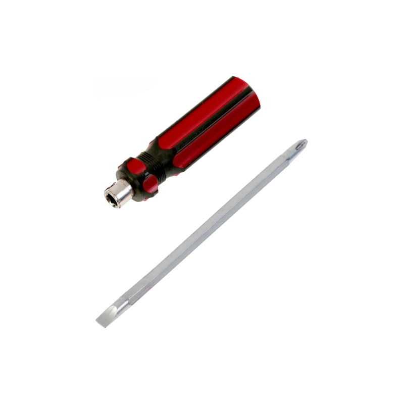 СЛ Отвертка комбинированная ЛОМ, 2 в 1 PH2/SL6 х 125 мм (1858762)