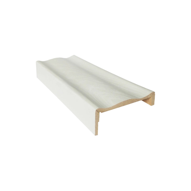 Наличник-Г ЭКОШПОН софт бьянка (ТЕЛЕСКОП)