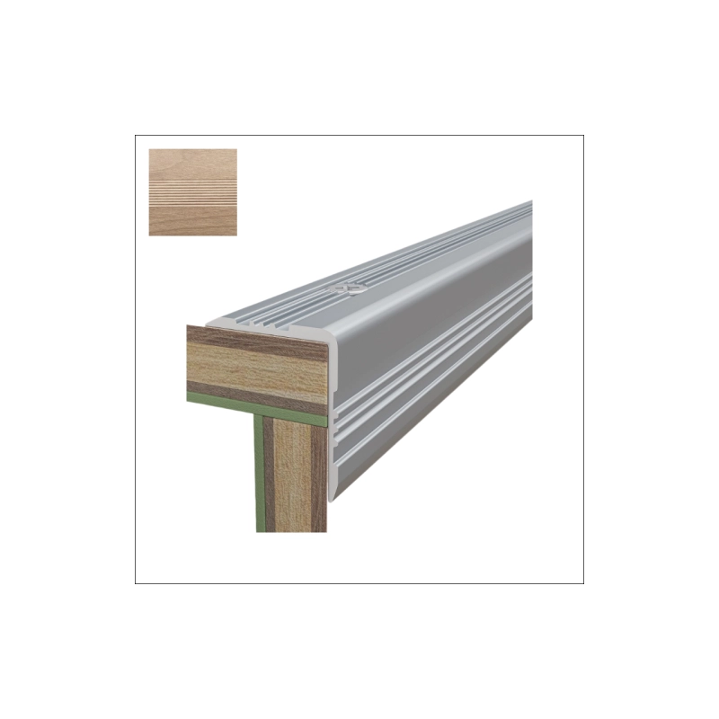 Угол 21*21мм 1,8м (Дуб жемчужный)