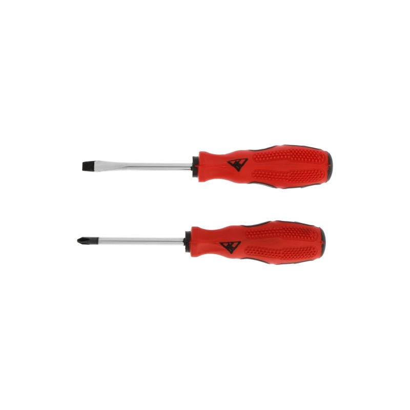 СЛ Набор отверток ЛОМ, магнит, двухкомп. рукоят., PH2/SL6 х 75 мм, 2 шт. (5429974)