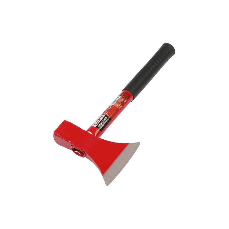 СЛ Топор кованый ЛОМ, метал. обрезин. рукоят., 900 г (2679419)