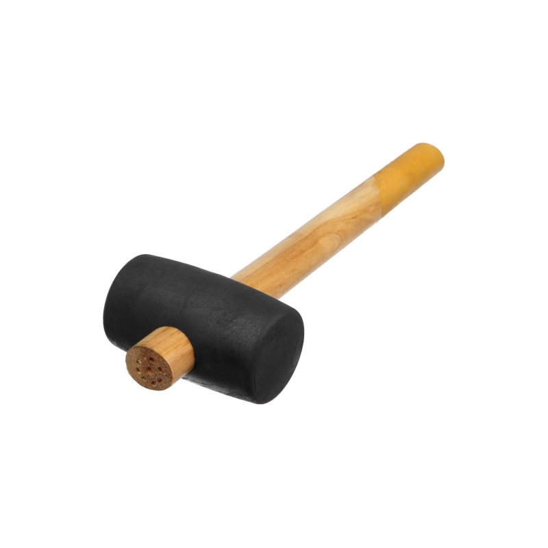 СЛ Киянка ТУНДРА, дерев. рукоятка, черн.резина, 50 мм, 340г (5460121)