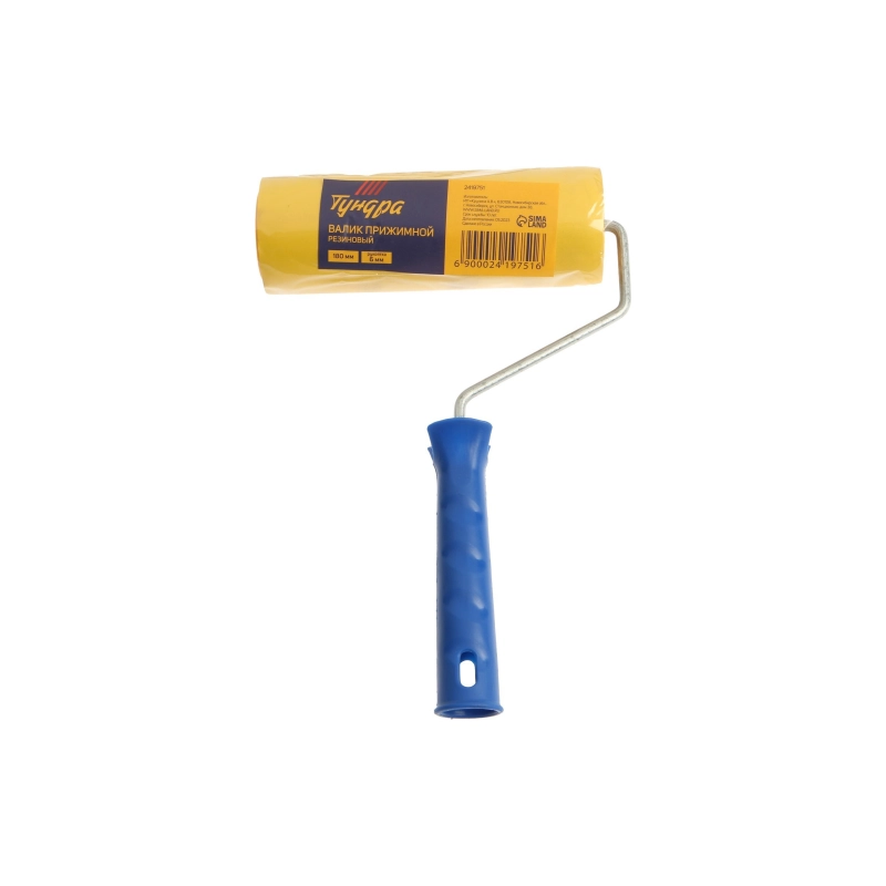 СЛ Валик прижимной ТУНДРА, резин, 180 мм (2419751)