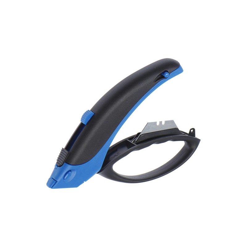 СЛ Нож универс. ТУНДРА, 19 мм 2К корпус, защита руки (2 лезв.) (4475112)