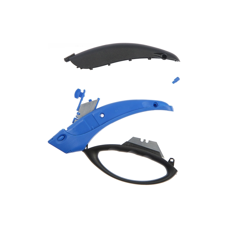 СЛ Нож универс. ТУНДРА, 19 мм 2К корпус, защита руки (2 лезв.) (4475112)