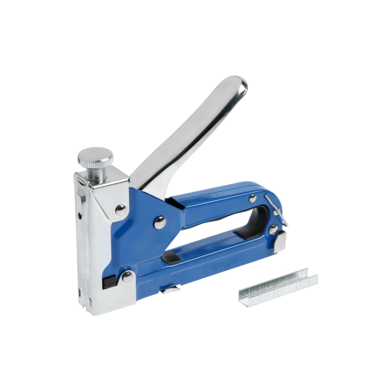 СЛ Степлер мебел. ТУНДРА, 3 в 1, метал. корпус, 140/28/300, 4 - 14 мм (1300845)