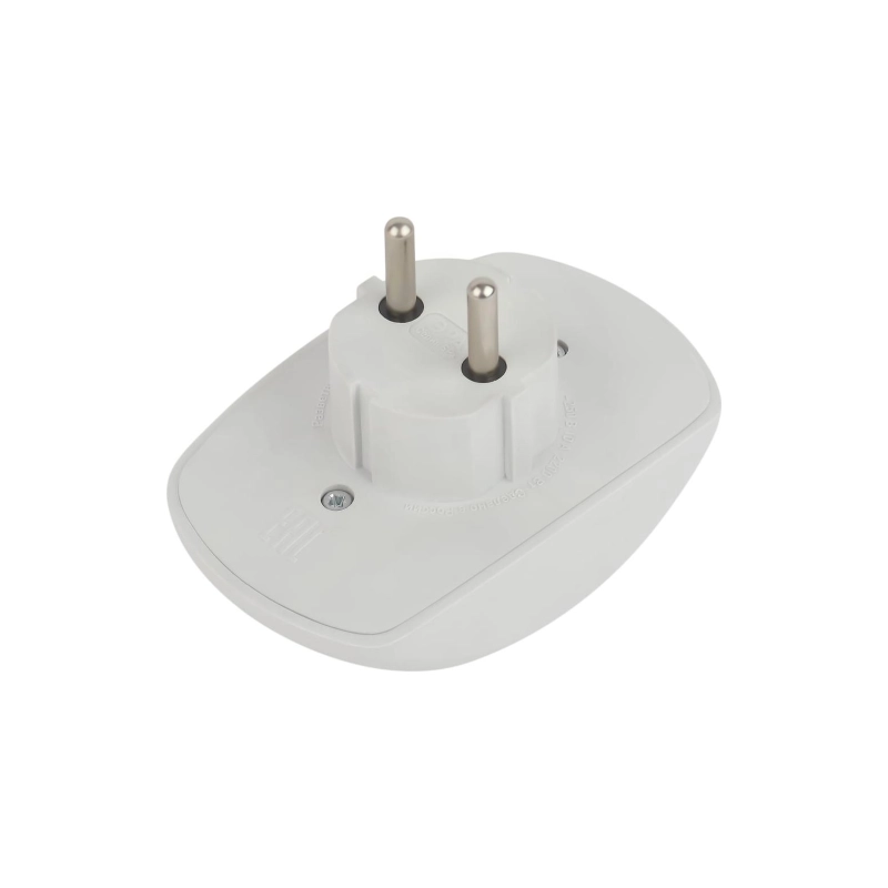 Тройник ЭРА SPx-2-W 2гн белый