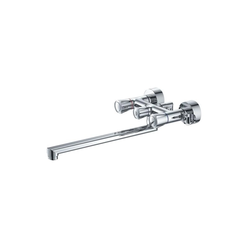 CN20866 Смеситель CRON д/ванны дл.излив, перекл. в корп, хром 4F