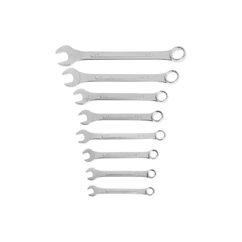 СЛ Набор ключей комб. усиленных в сумке ТУНДРА, 8-19 мм, 8 шт. (878131)