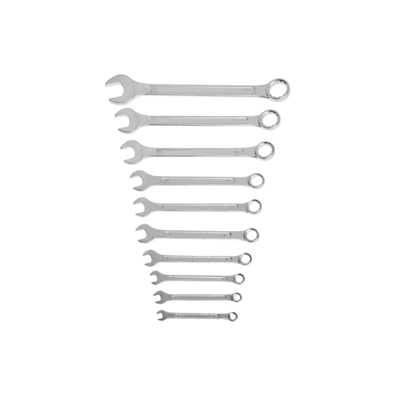 СЛ Набор ключей комб. в холдере ТУНДРА, хромированные, 6-22 мм, 10 шт. (878114)