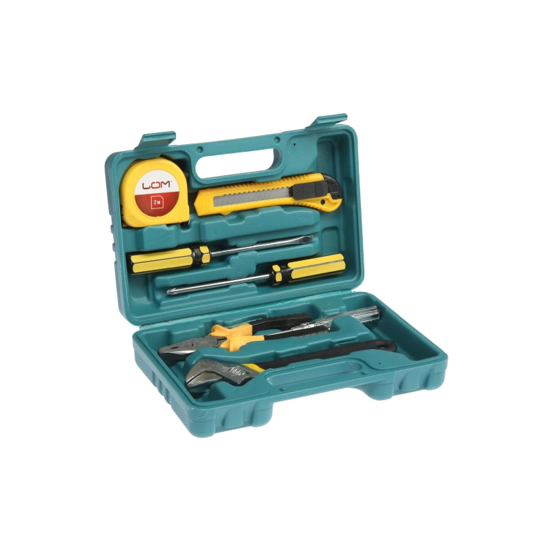 СЛ Набор инструментов в кейсе LOM, подароч. упак., 7 предм (7143900)
