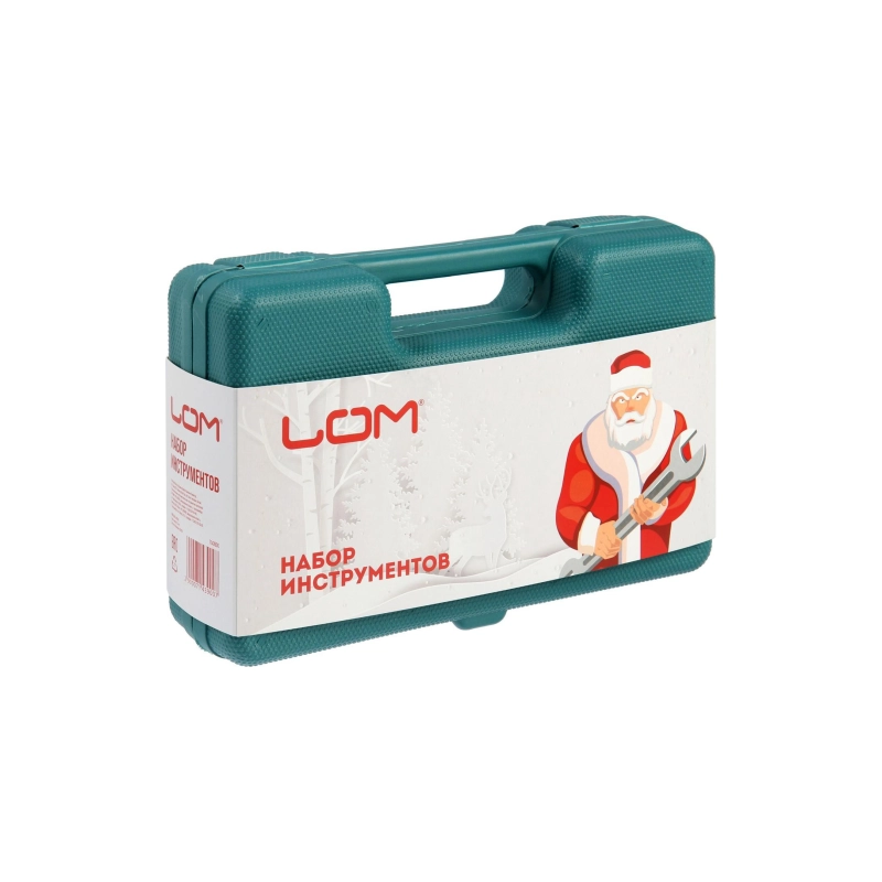 СЛ Набор инструментов в кейсе LOM, подароч. упак., 7 предм (7143900)