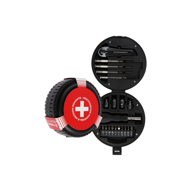 СЛ Набор инструм в кейсе TUNDRA, подароч пласт кейс 