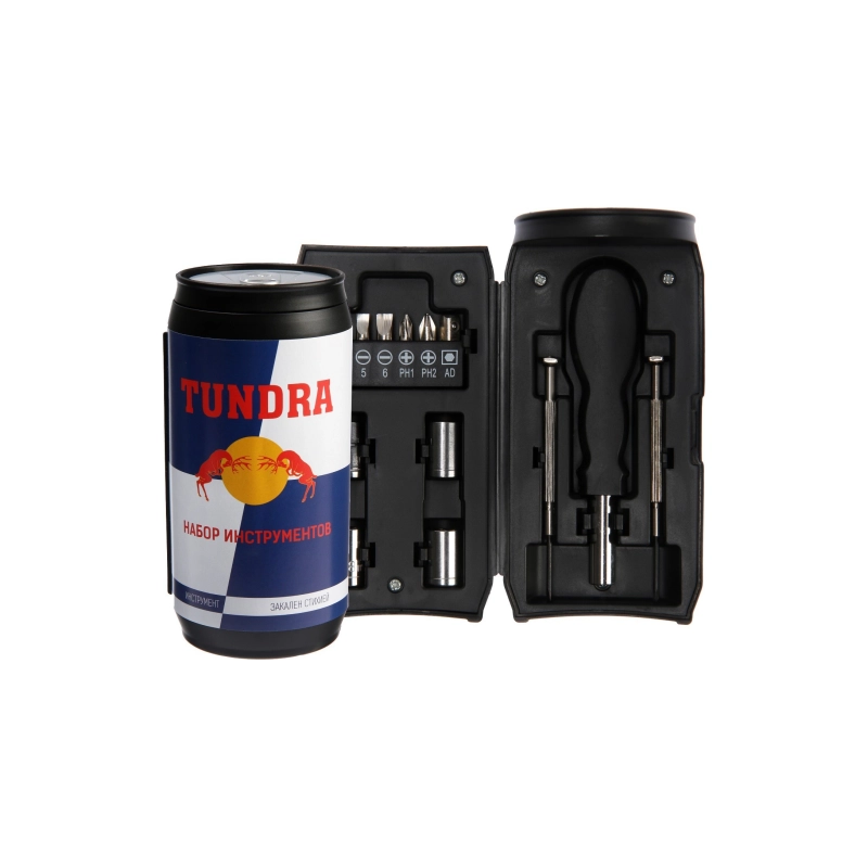 СЛ Набор инструм в кейсе TUNDRA, подароч пласт кейс 