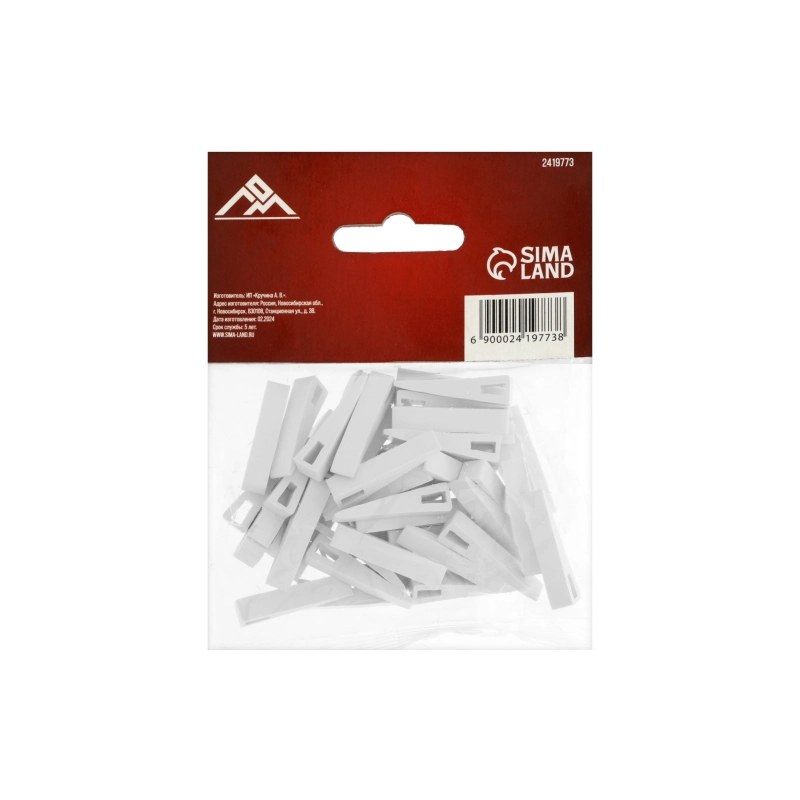 СЛ Клинья д/плитки 33*7*9мм (50шт) (2419773)