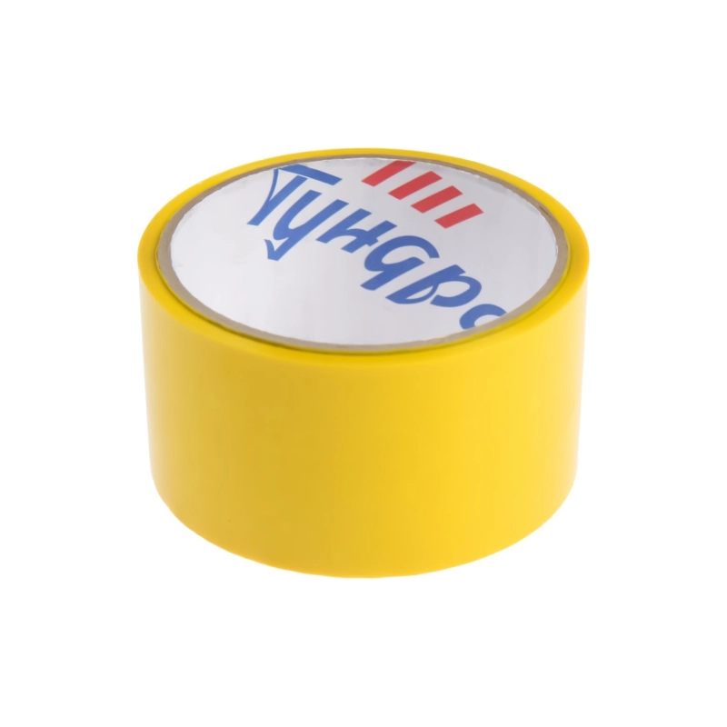 СЛ Лента клейкая ТУНДРА, 45 мкм, 48мм*24м желт.(7139059)