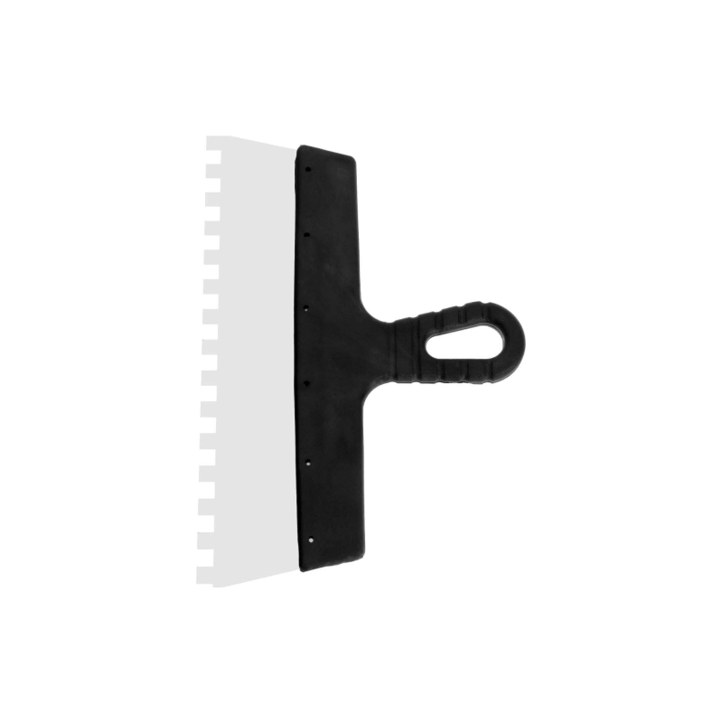 СЛ Шпатель зубчатый ЛОМ 300мм,зуб10мм нерж.сталь (5386224)