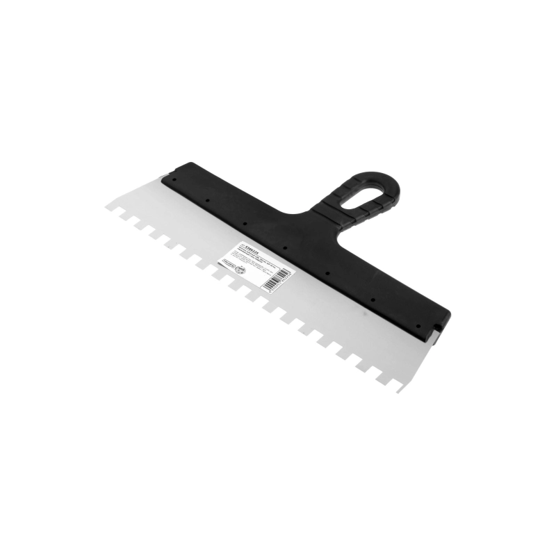 СЛ Шпатель зубчатый ЛОМ 350мм,зуб10мм нерж.сталь (5386225)