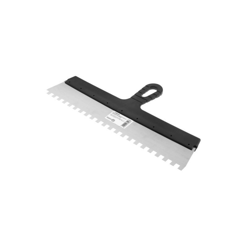 СЛ Шпатель зубчатый ЛОМ 450мм,зуб10мм нерж.сталь (5386226)