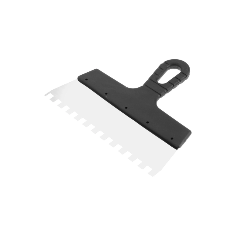 СЛ Шпатель зубчатый ЛОМ 250мм,зуб10мм нерж.сталь (5386223)