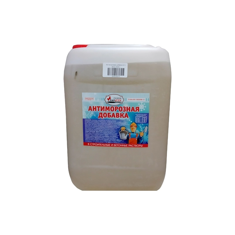 Противоморозная добавка АКРИТЕК к бетону 10л